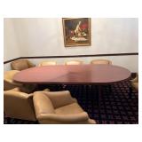 OVAL CONFERENCE TABLE
