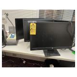 HP 280G COMPUTERS SYSTEM WITH 2 MONITORS, KEYBOARD