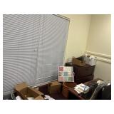 LOT BALANCE OF OFFICE NOT TAGGED - BLINDS, RADIO,