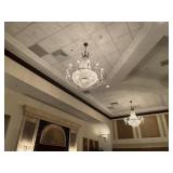 CRYSTAL CHANDELIERS ***BUYER MUST CAP ELECTRIC***