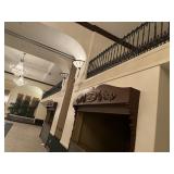 TORCH LOOK WALL SCONCES ***BUYER MUST CAP ELECTRIC