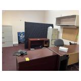 LOT OFFICE SUITE - CHAIRS, DESKS, LATERAL FILE CAB