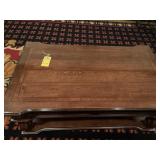 ASSORTED FURNITURE - 1- COCKTAIL TABLE / 2- END TA