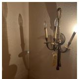 ASSORTED WALL SCONCES - 2 LIGHT & 3 LIGHT ***BUYER