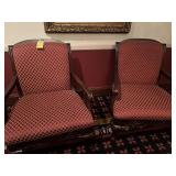 UPHOLSTERED ARM CHAIRS