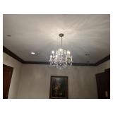 CRYSTAL CHANDELIER ***BUYER MUST CAP ELECTRIC***