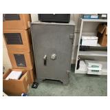 ROLLING GRAY FLOOR SAFE - 40