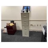 ASSORTED FILE CABINETS - 2- 2 DRAWER / 2- 4 DRAWER