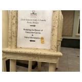 FAUX STONE EASELS - 8