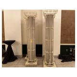 LARGE WROUGHT IRON COLUMNS