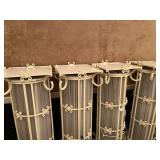 SMALL WROUGHT IRON COLUMNS