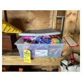 LOT ASSORTED SOFT TOYS, ETC