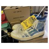 AMIRI - SIZE 9-  BLUE & WHITE