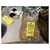 TIMBERLAND LEATHER WORKBOOTS WITH STEEL TOE - SIZE