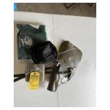 ASSORTED PIECES - 1- GUN CLEANING PAD / 2- SHOTGUN