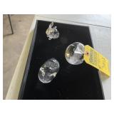 STEUBEN ANIMAL FIGURINES (3867-37-1065-16)