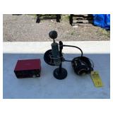 BAG WITH MICROPHONE STUFF (B098-0)