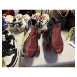 RIEDELL ROLLER SKATES - SIZE 10.5 - BLACK & RED