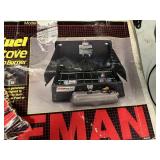 COLEMAN DUAL FUEL COMPACT 2-BURNER STOVE (NEW IN B