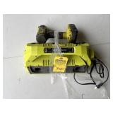 TOOLS - 1- RYOBI SUPER CHARGER STATION / 1- COMPAC