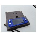 NINTENDO SWITCH HDH001 - BLUE / BROWN CASE (GOOD C