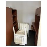 LOT FURNITURE - TABLES, CHAIRS, DESKS, BOOKCASES,