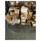 BOXES ASSORTED GASKETS, SCREWS, WASHERS, PINS, ETC