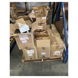 BOXES ASSORTED STARTER PARTS, RELAY FLASHER SWITCH