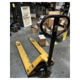 ITALIFT YELLOW PALLET JACK (NEEDS REPAIR)