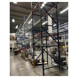 SECTIONS TEARDROP PALLET RACKING - 42