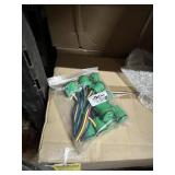 BOXES ASSORTED WIRE ADAPTORS, BRACKETS, SENSOR CAM