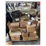 BOXES ASSORTED ABS SENSORS, STARTER RELAYS, DIMMER