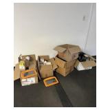 BOXES ASSORTED DVD MOVIES, PLAYSTATION GAMES, CELL