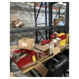 LOT ASSORTED ELECTRICAL PARTS, FLASHERS, WIRING, I