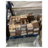 BOXES ASSORTED WASHER INSULATORS, NUTS, LOCK WASHE