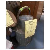 SUNOCO VINTAGE GALVANIZED OIL GAS CAN