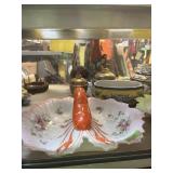 ASSORTED DECOR - PLATES, LOBSTER PLATTERS, FIGURIN