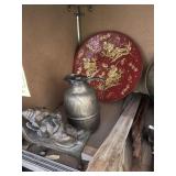 ASSORTED DECOR - BASKETS, PLATES, SWORDFISH BILLS,