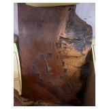 REDWOOD BURLE CLOCK