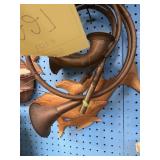 ANTIQUE MUSICAL HORNS