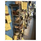 METAL RACK WITH 5 SHELVES