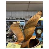 WOOD CARVED BIRD