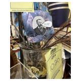 VASE WITH BRANCHES & SHELLS