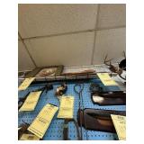 LOT PEG BOARD ACCESSORIES - HOOKS, SHELVES, ETC