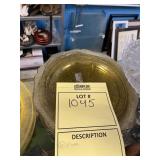 ASSORTED DEPRESSION GLASS PLATES - 1- REGULAR / 5-
