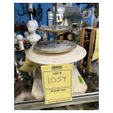 ASSORTED DECOR - ANGEL STAND WITH MARBLE / 2-TIER