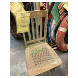 ANTIQUE WOOD CHILDS ROCKING CHAIR