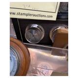 ASSORTED CLOCKS / BAROMETERS (1011 / ROW 2)