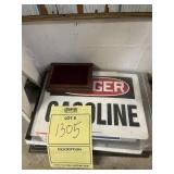 ASSORTED PICTURE FRAMES, SIGNS, ETC