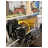 ASSORTED CAMERAS, CAMERA PARTS & DECOR (ROW 10)